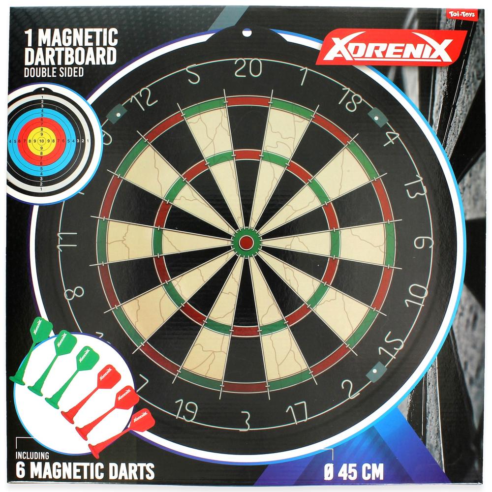 Bersaglio magnetico Toi-toys 45 cm con 6 freccette magnetiche