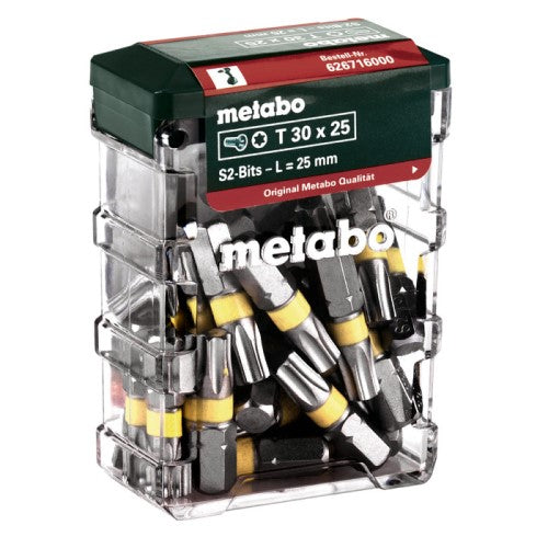 Accessori Metabo scatola portainserti t30 | sp (25 pz.) - 626716000