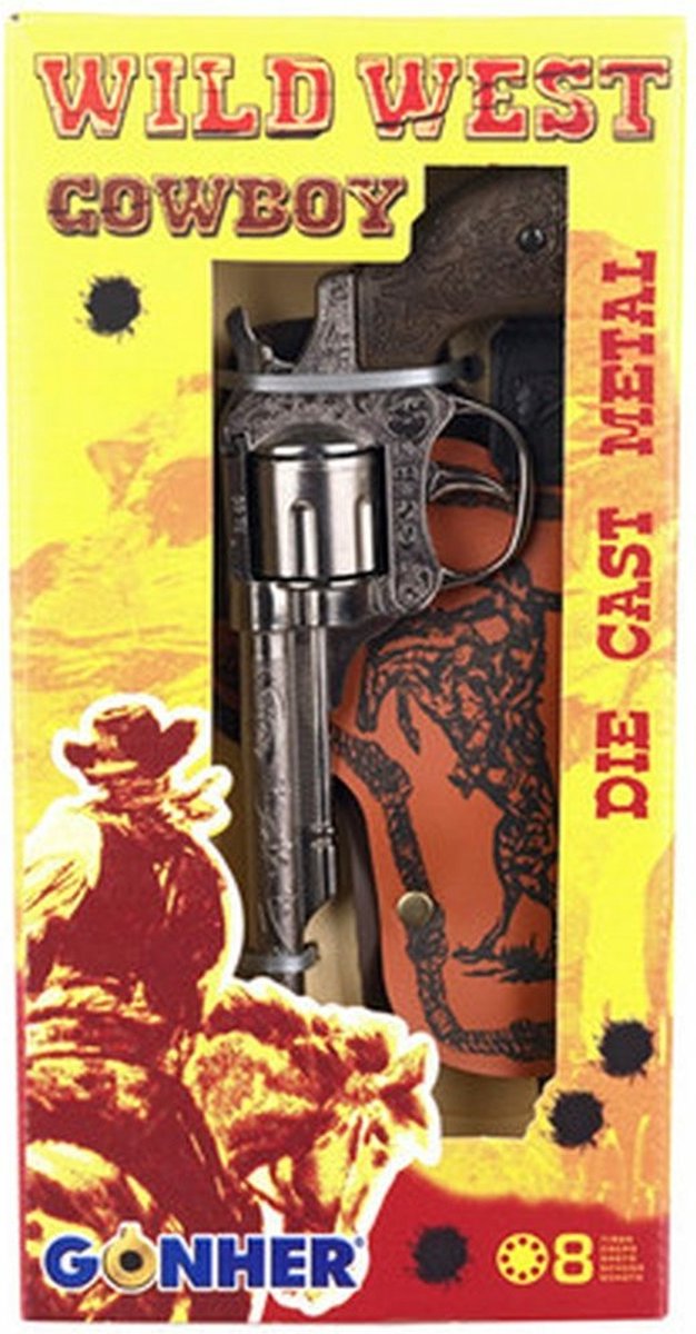 Pistola da cowboy Gonher con fondina