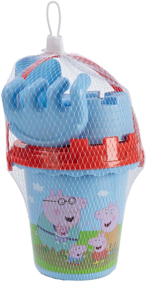 Creative craft group peppa pig beach bucket blue - 5 pcs.