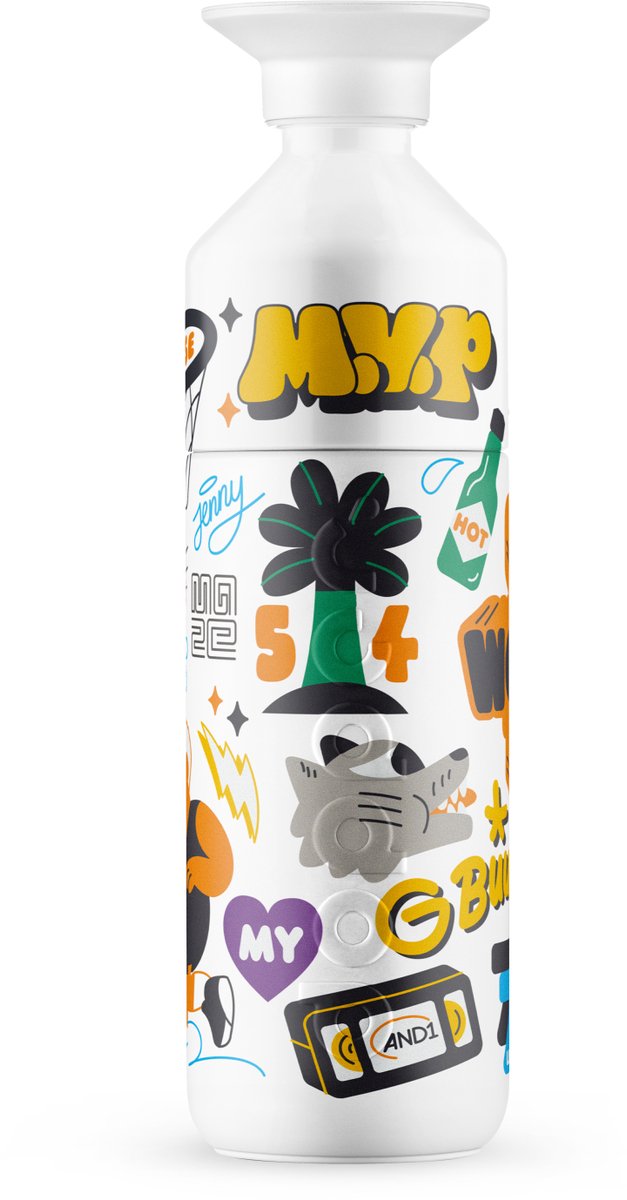 Borraccia termica Dopper - edizione basket x degno di jong - 580 ml