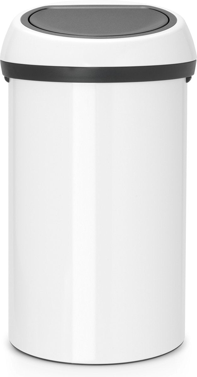 Papelera Brabantia Touch Bin - 60 litros - blanco