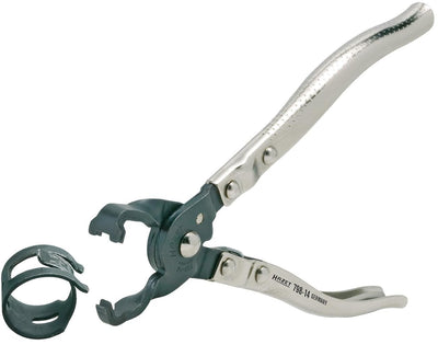 Pinze per morsetti per tubi flessibili a ombro L1 = 117 mm