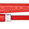 Alicates de tubería de knipex 45 ° rosado lacado