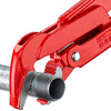 Alicates de tubería de knipex 45 ° rosado lacado