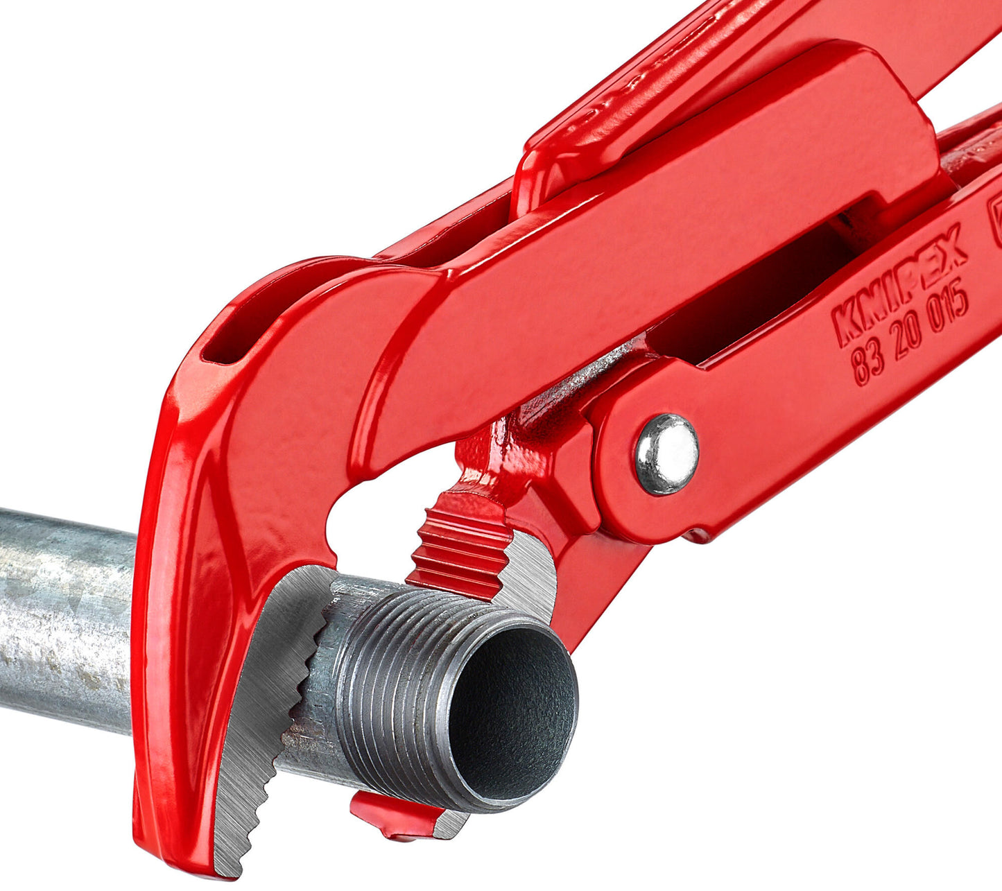 Alicates de tubería de knipex 45 ° rosado lacado