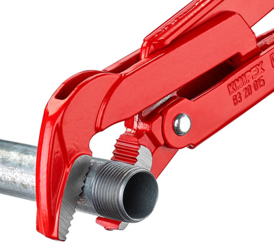 Alicates de tubería de knipex 45 ° rosado lacado