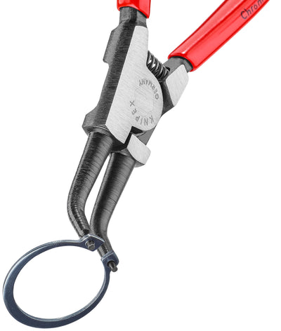 Pinze di cervelli di knipex 45 gradi curvi
