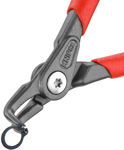 Knipex Praez.Circlip pinze M.Plastic Curved