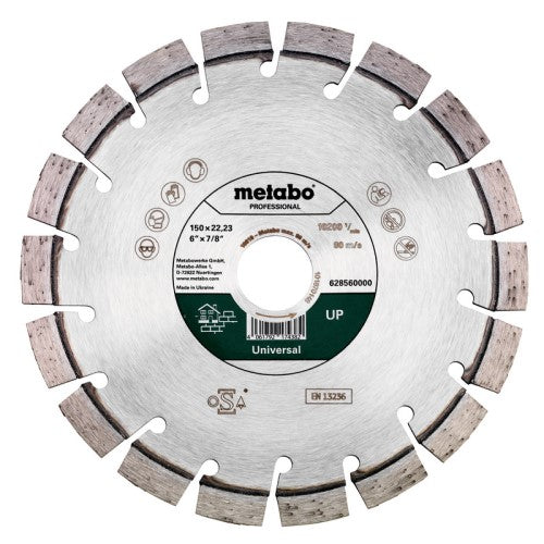 Accesorios Metabo muela de diamante | ø150x22,23mm | arriba | profesional universal - 628560000