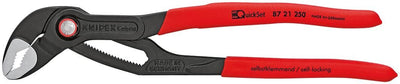 Knipex wasserpumpenzange cobra quick set water pump pliers 250 mm cobra quick-set
