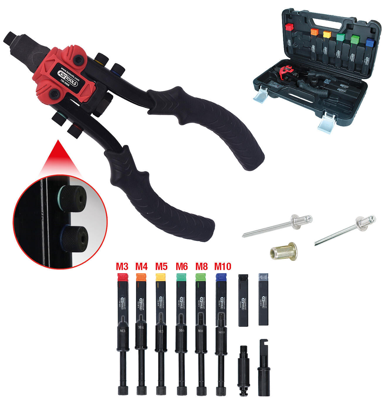 KS Tools 3 en 1 manual de ríos establece ANZ. Partes 15