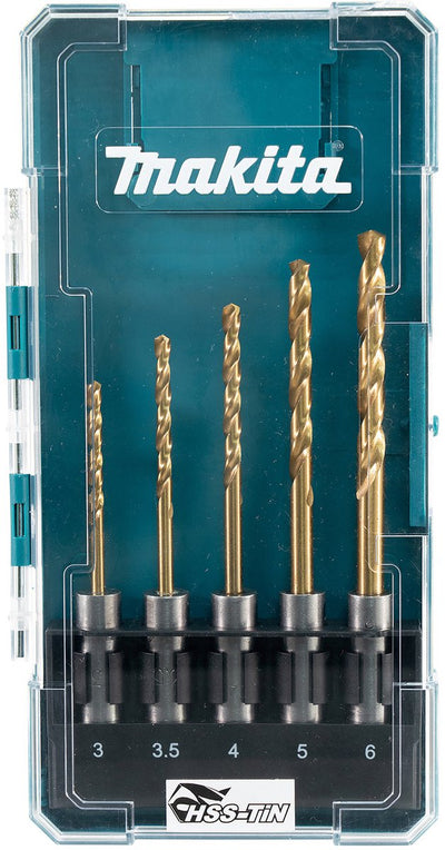 Set di punte per metallo Makita sds-plus 5 pezzi - e-15132