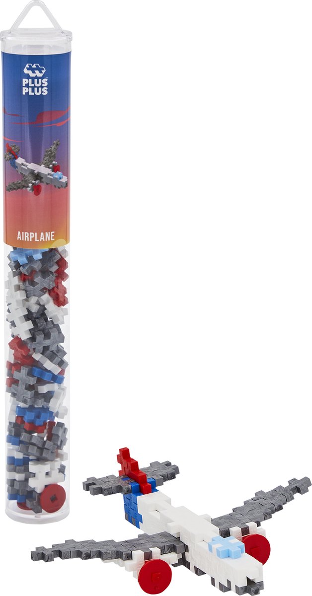 Plus plus aereo a tubo plus-plus: 100 pezzi (4284)
