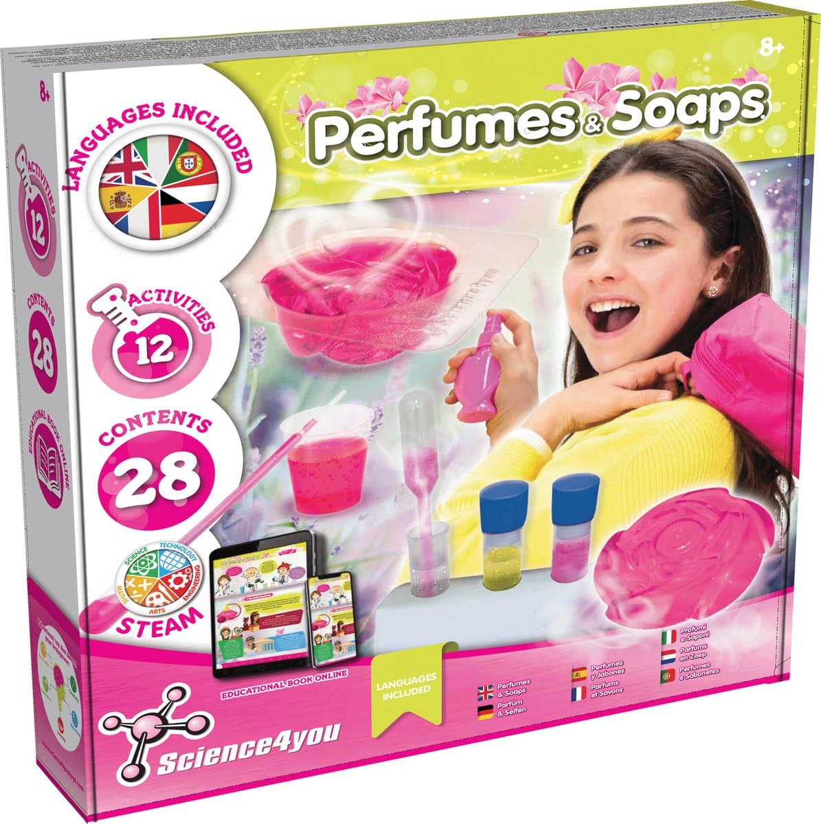 science 4 you parfum en geurende zeepjes maken