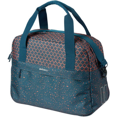 Basil Bolso de hombro para bicicletas Sistema de gancho de estilo azul marino 18L