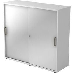 Battitore per armadio con ante scorrevoli Bach 3fh argento, bianco