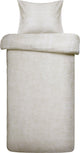 Damai dekbedovertrek ebba - biologisch katoen - 140x200 220 cm - beige + 1 kussensloop 60x70