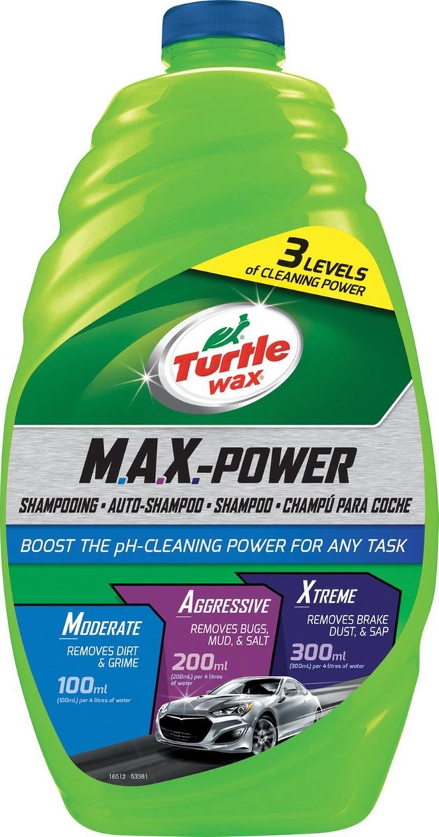 Turtle Wax Turtle Wax 53381 Lavado de autos de potencia máxima 1.42 litros