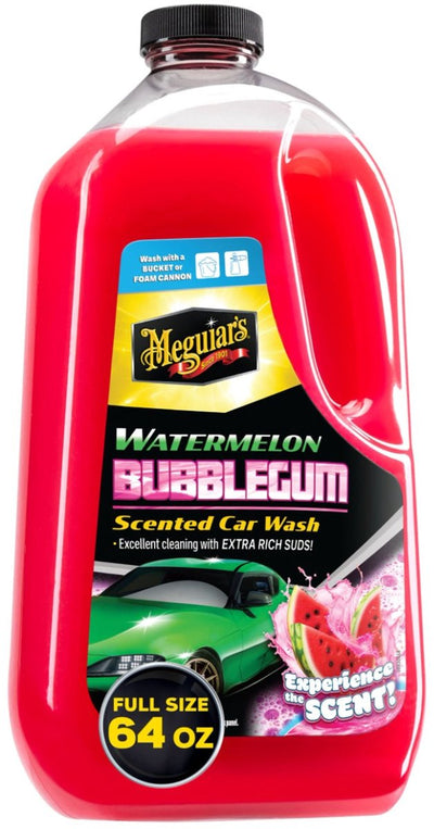 Meguiar's Watermelon Bubblegum Wash - Shampoo per auto - Shampoo in schiuma per auto - 1,89 litri
