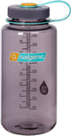 Nalgene - botella de boca ancha - botella para beber - botella de agua - a prueba de fugas - 1000ml - libre de bpa - sustentar - berenjena