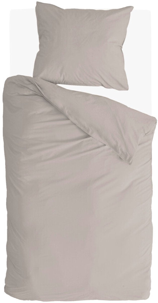 Copripiumino Walra lino eleganza - 140x220 - per: 50% cotone bci 50% lino. retro: 100% cotone bci - sabbia