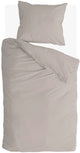 Copripiumino Walra lino eleganza - 140x220 - per: 50% cotone bci 50% lino. retro: 100% cotone bci - sabbia