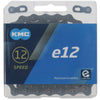KMC Ketting e12 blacktech, 1 2x11 128, 130 schakels, 5.2mm pin, 12-speed
