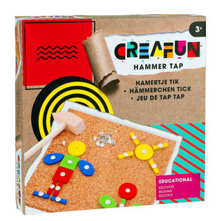 Creafun Creafun Hamertje Tik 74 pezzi