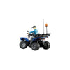 Bruder Bworld Police Quad con oficial de policía y accesorios