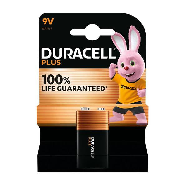 Duracell más 100% 9v 10x1 (6lr61)
