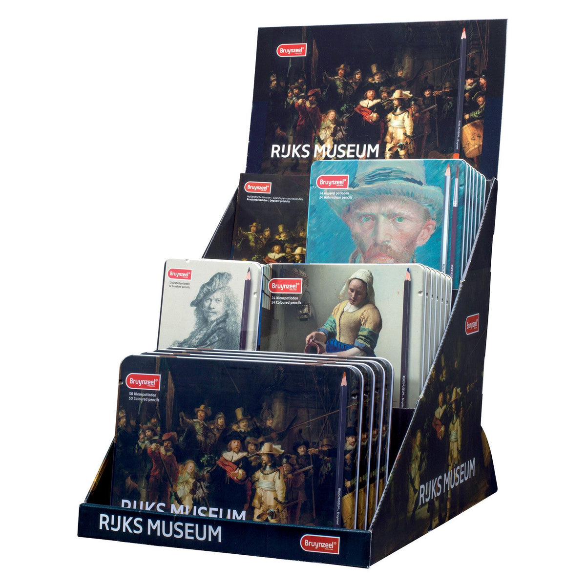 Bruynzeel • Dutch masters pencils complete display