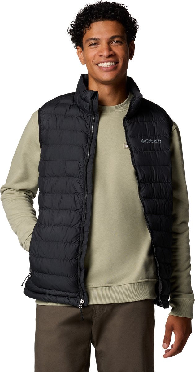 Columbia powder lite™ ii vest men's outdoorbodywarmer - black - maat s