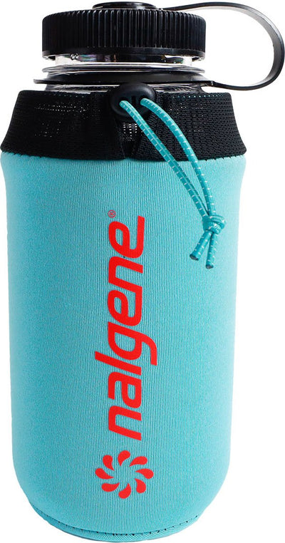 Nalgene - borraccia abbigliamento bocca larga 1 l manica neoprene ceruleo
