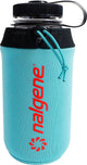 Nalgene - botella ropa boca ancha 1 l funda neopreno cerúleo