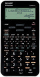 Calcolatrice scientifica Sharp - elw531tlbbk - nera - 1x batteria LR44 - sh-elw531tlbbk