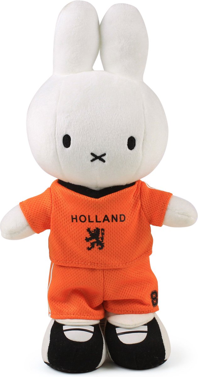 Miffy by bon ton Toys miffy holland calciatore - 24 cm - 9,5 dorso n. 8!