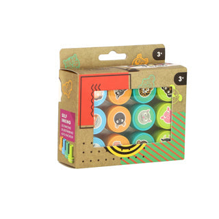 Creafun Stamps 12 pezzi incluso l'inchiostro