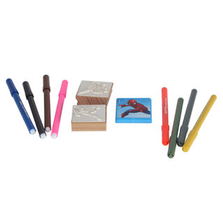 Set di francobolli spiderman a 11 pezzi