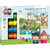 Set di francobolli educativi di Fien e Teun