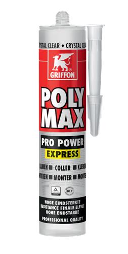 Griffon polymax pro-power express trasparente 300gr | 12 pezzi