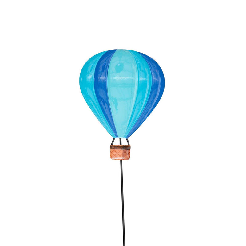 Anna's collection tapón para globo aerostático metal azul 18x65cm