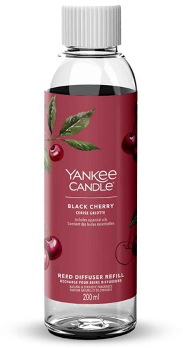 Yankee candle - refill for fragrance sticks 200 ml - black cherry