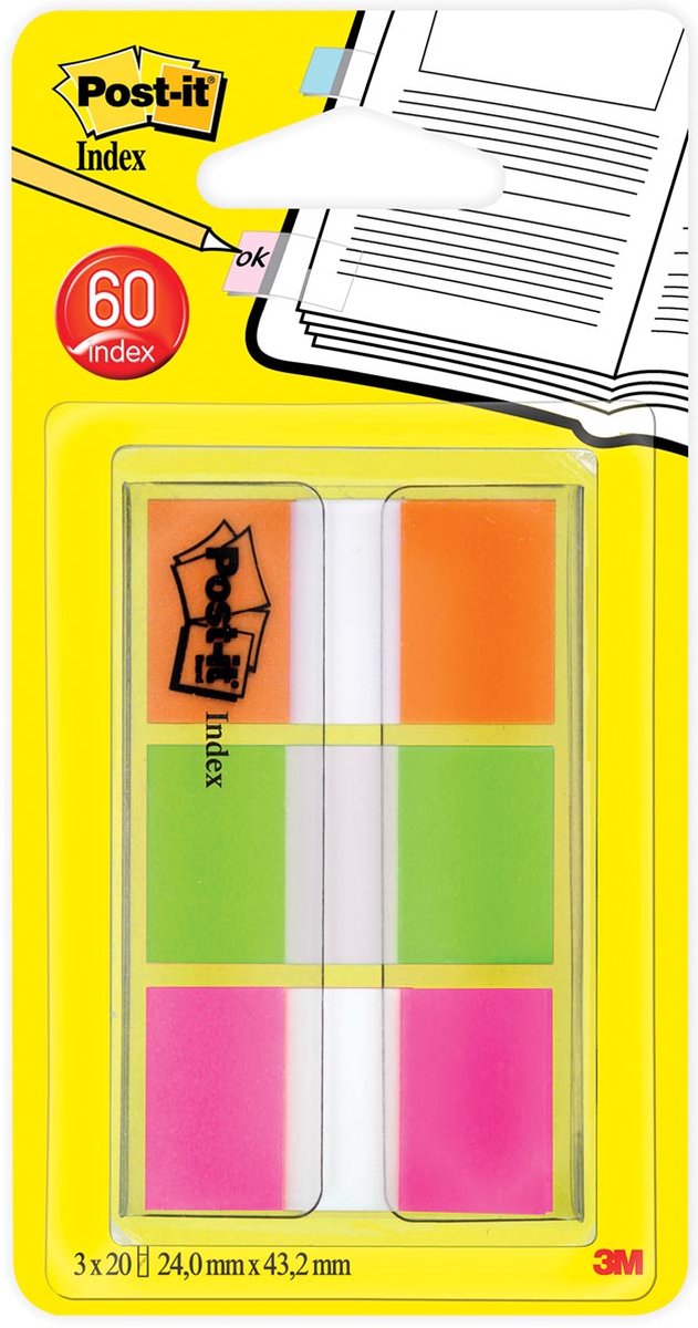 Post-it indextabs 3m 680olp ass