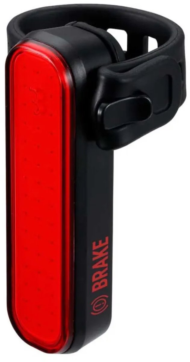 Bbb cycling signal brake rear light bicycle with brake light - 80 lumen - USB rechargeable - IPX7 waterproof - burning time: 41 hours - bicycle lighting racing bike mountain bike - BLS-256