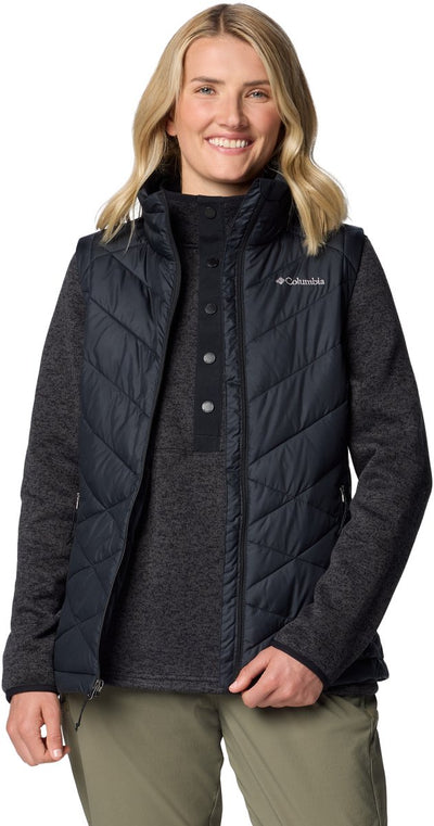 Columbia Heavenly™ II Vest Calentador de exterior para mujer - negro