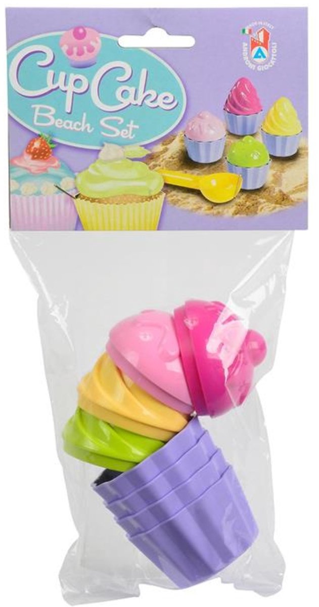 Set de playa de Cupcake de Androni