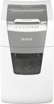 Leitz iq autofeed+ office 150 stille papierversnipperaar p5 - micro snippers - tot 150 vel - 44l - wit
