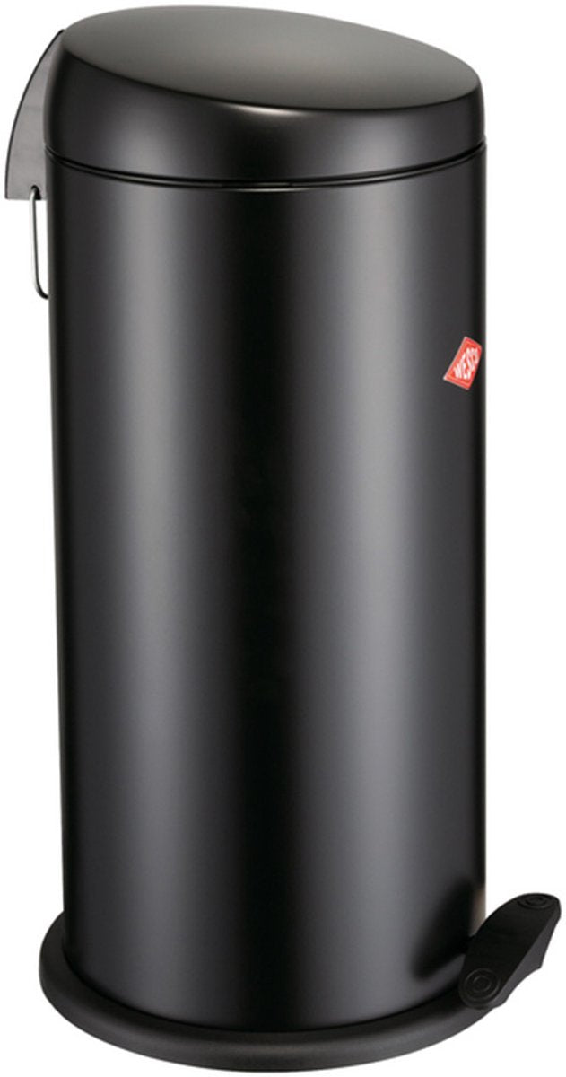 Wesco capboy maxi prullenbak | pedaalemmer | 22 liter | metaal - matzwart | afvalemmer - made in germany