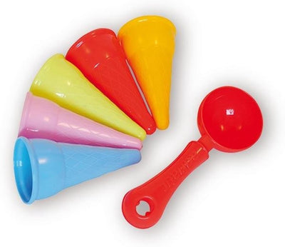 Set playa adriático cuchara helado + conos
